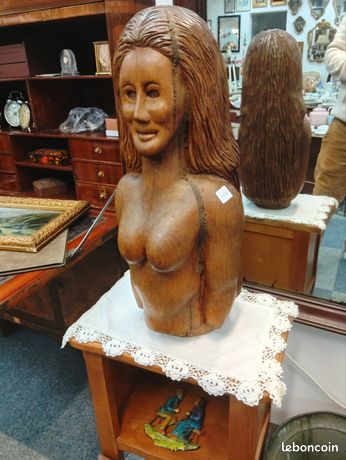 SCEAU CACHET EN Bronze buste de femme, buste de Madame Du Barry EUR 150