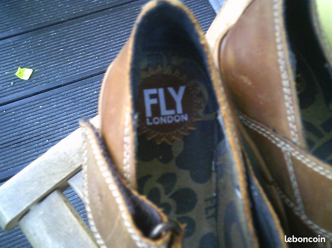 Chaussures en cuir fly london modéle Yag (image 5)