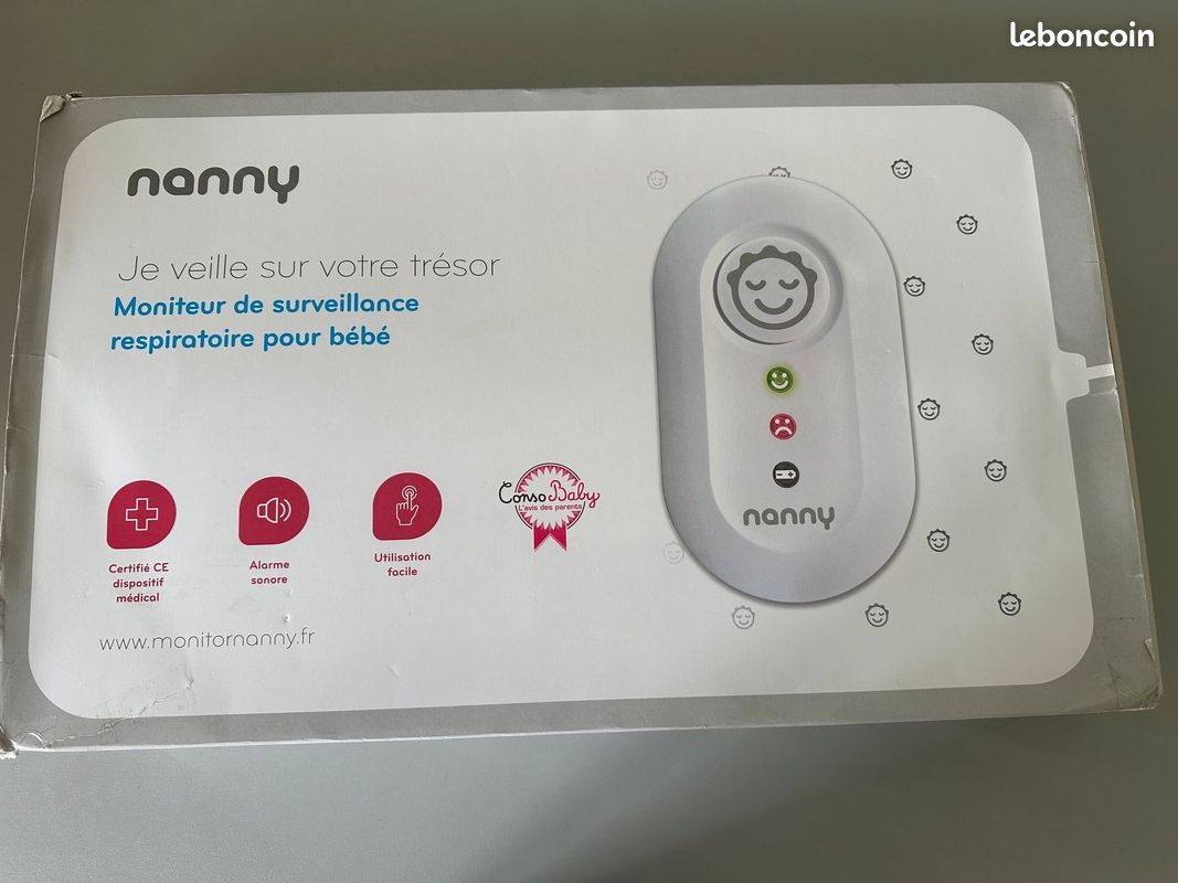 Nanny Care Moniteur de surveillance respiratoire bébé (image 3)