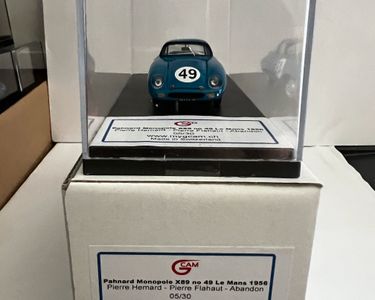 NO SPARK Monopole X88 #50 24 Heures du Mans 1956 1/43 GCAM