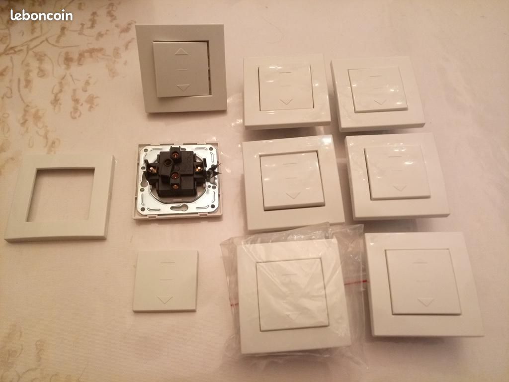 Lot de 8 interrupteurs de volets roulants volet roulant (image 1)