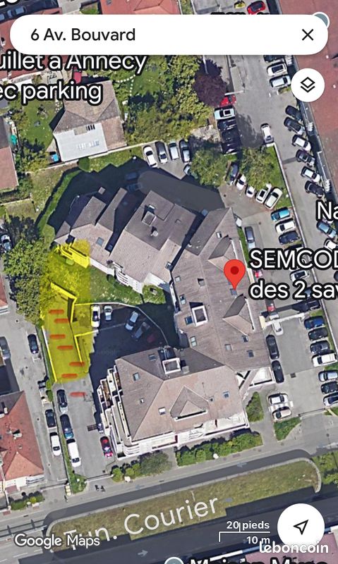GARAGE securisé secteur GARE · à Annecy · 169 €/mois
