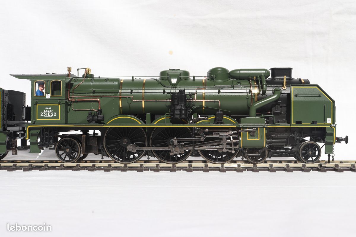 HO] : Locomotive à vapeur 232-R-1, Etat fin de carrière, Ep. III, SNCF, AC Sound