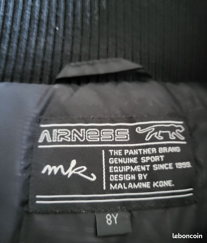 Manteau doudoune airness 8 ans (image 4)