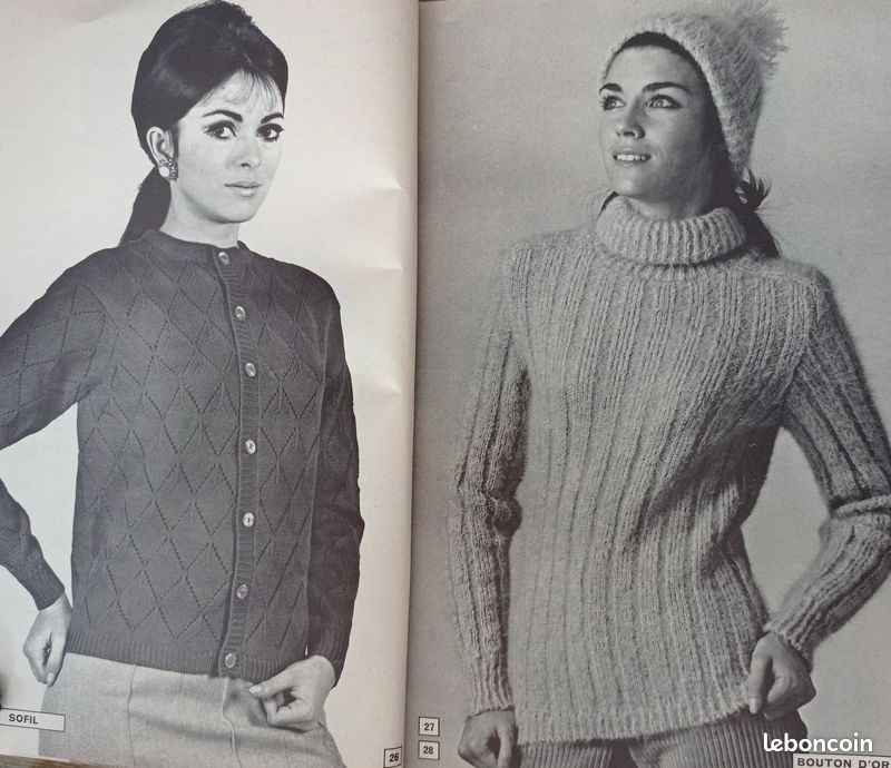 Collection Erka tricot N°42 vintage 1968 (image 7)