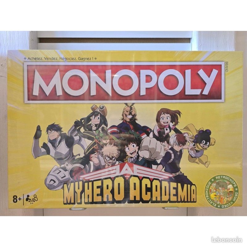 Monopoly My Hero Academia [NEUF] – FR – Envoi 24/48h (image 1)