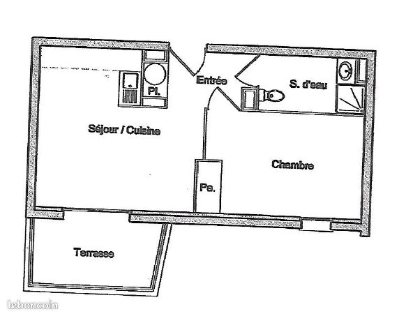 Appartement 2 pièces 38 m² · à Aramon · 38 m² · 150 000 €