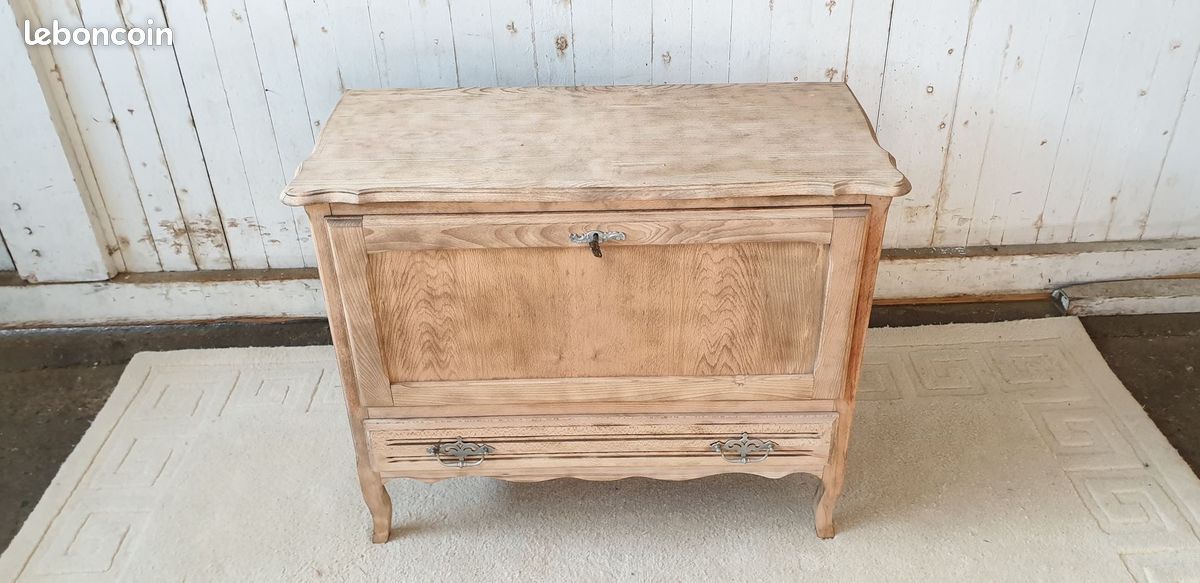 Commode rustique vintage rétro en bois (image 1)