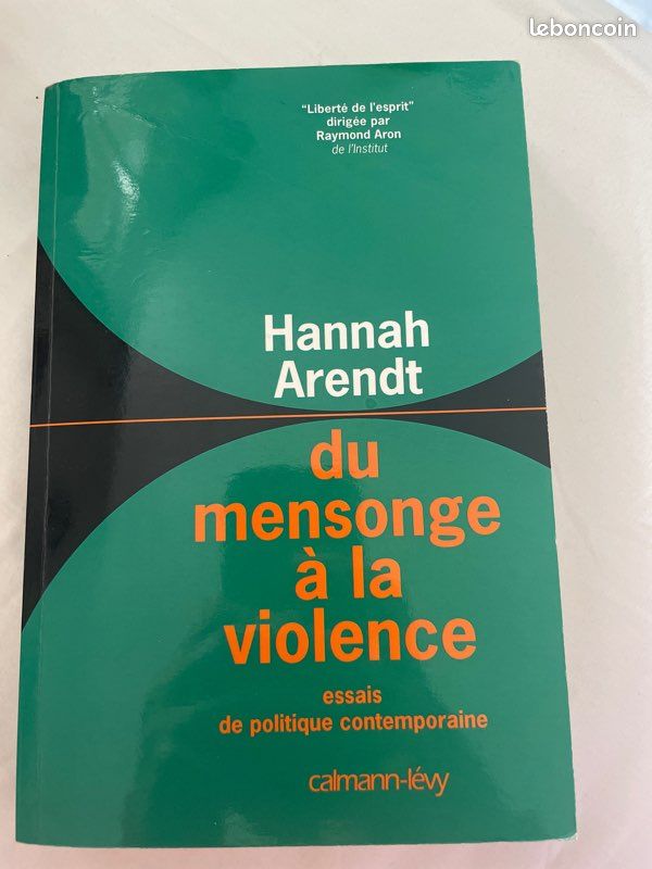 Hannah arendt du mensonge à la violence (image 1)