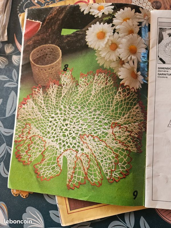 Kit crochet - SET DE TABLE - 100% Coton | La Lainière de Wazemmes