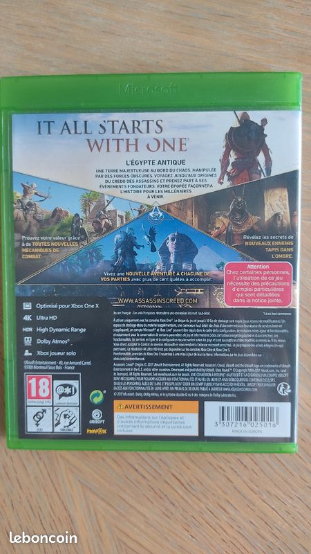 Assassin's creed Origins Xbox One (image 3)