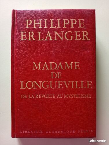 [Livre] Madame de Longueville - Bon état (image 1)