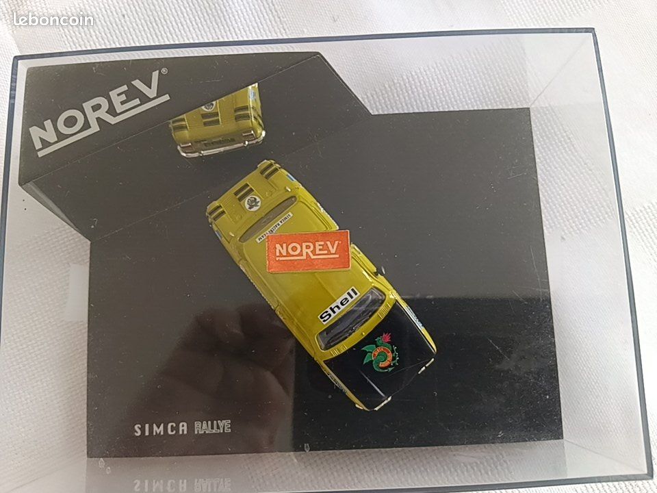 Voiture miniature Simca Rallye de la marque norev 1/43 (image 2)
