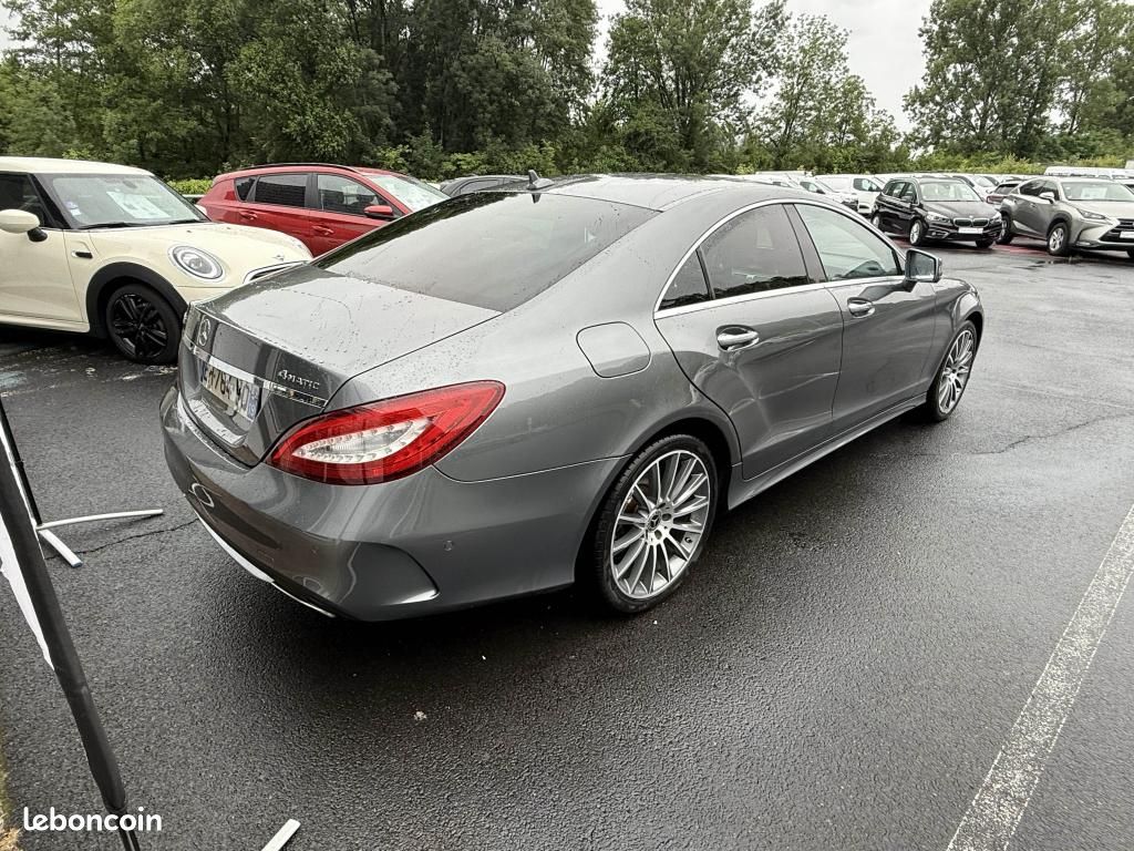 MERCEDES CLS 350 d - BVA 9G-Tronic Plus Sportline 4-Matic - BVA GPS + TOIT OUVRANT + CAMERA AR (image 7)