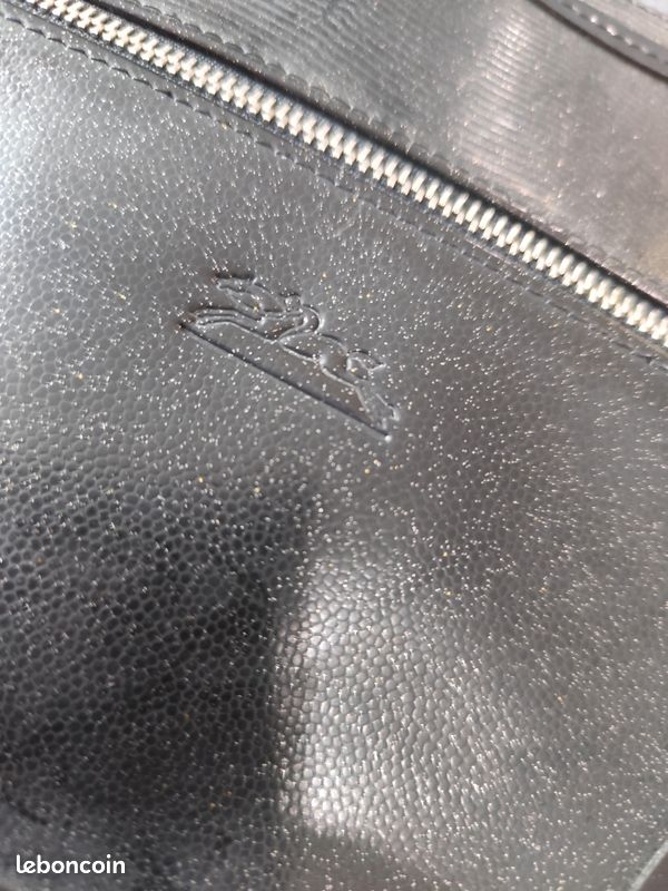 Sac à main pliable noir longchamp (image 10)