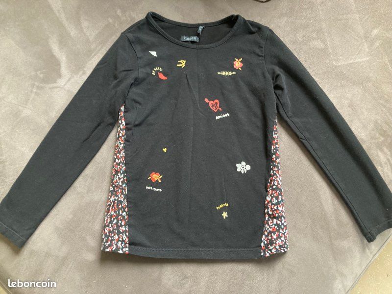 T-shirt ML IKKS 6 ans (image 1)