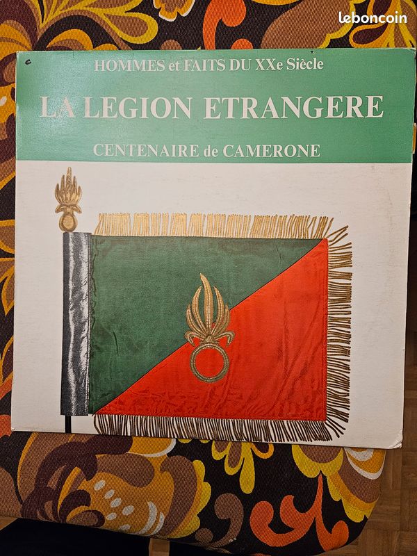 Vinyle 33T Légion étrangère Centenaire de Camerone - Hommes et faits du XXe (image 1)