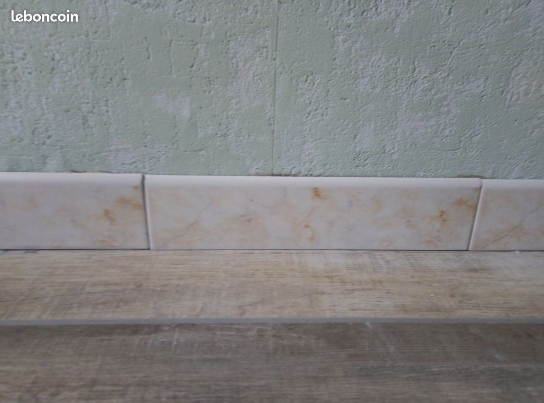 Lot de 12 plinthes carrelage beige 30x7 (image 2)