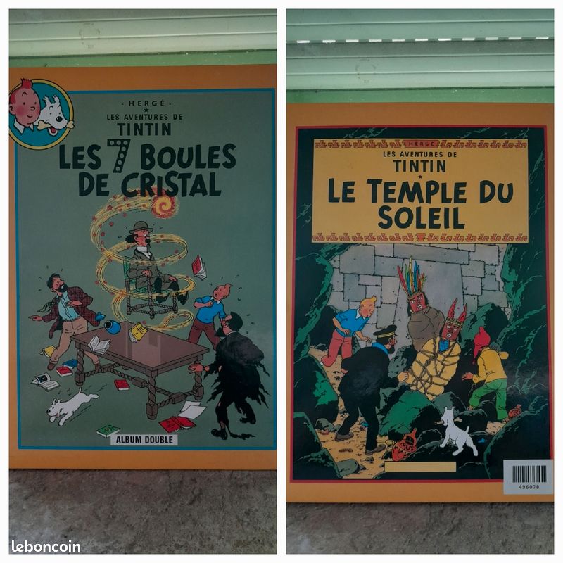 Collection complète BD Tintin 9 albums doubles (image 8)