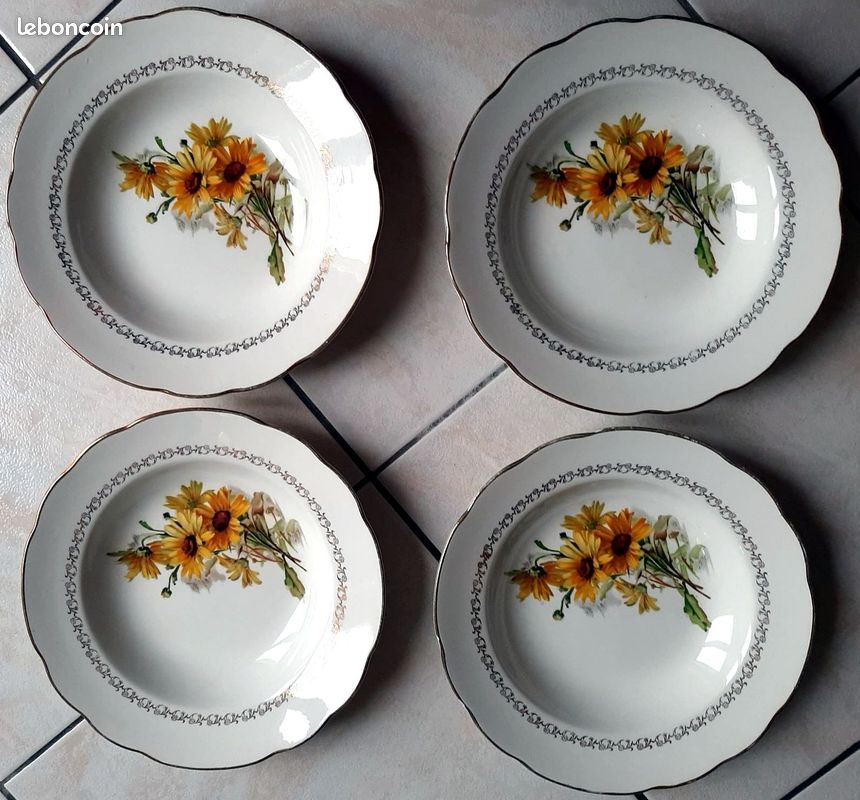 Assiettes "GIEN" (image 1)