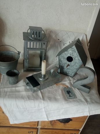 Lanterne Merlin grande - Inox - Photophores