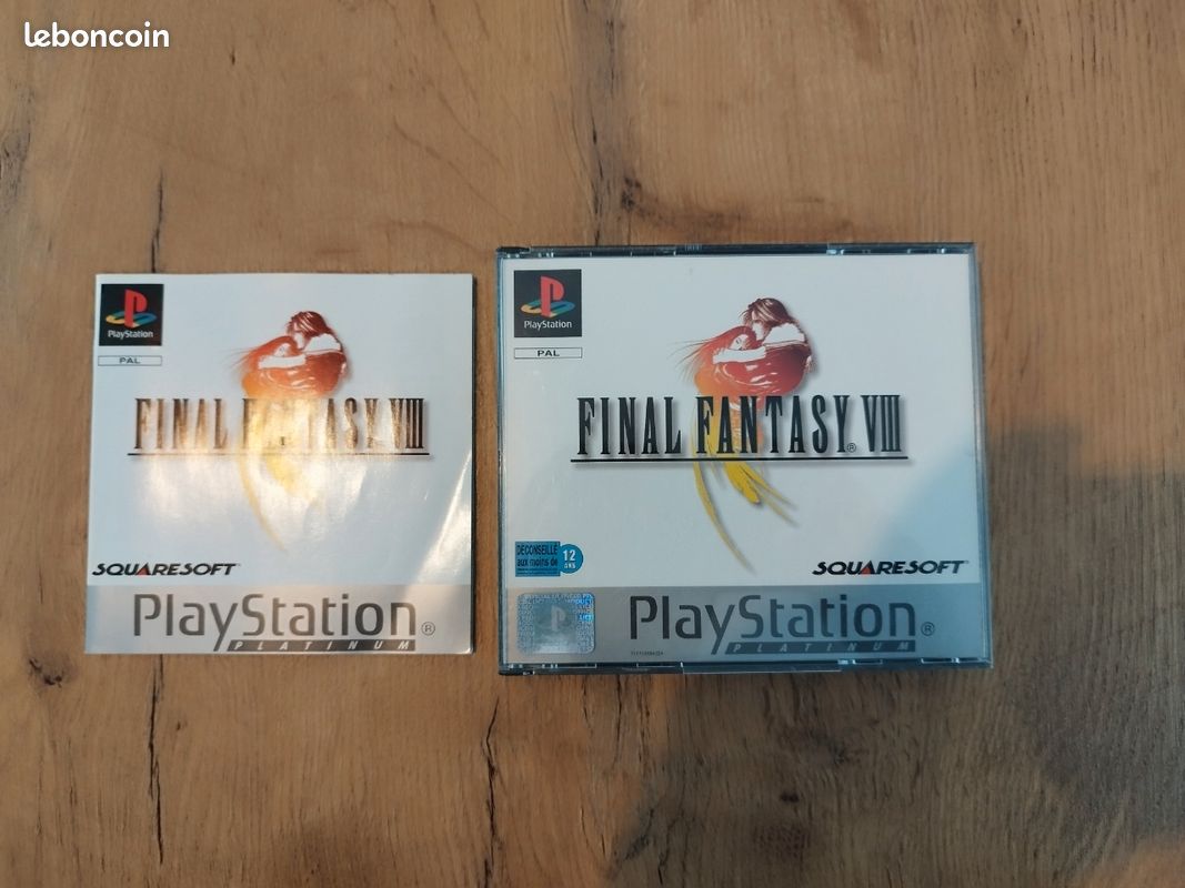 Final fantasy 8 PS1 Édition Collector FR - Not To Be Sold Separately