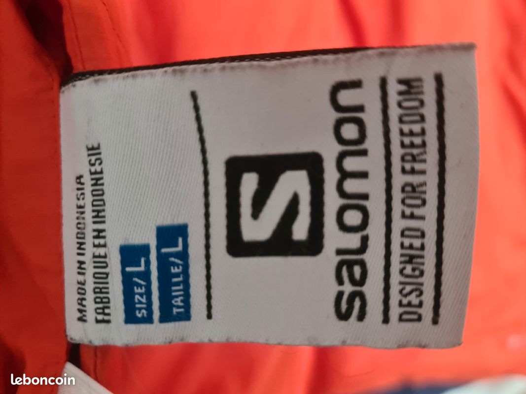 Veste homme salomon taille L (image 3)