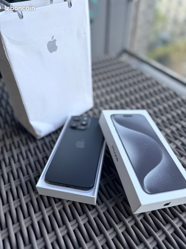 APPLE IPHONE 15 Pro Max 256 Go Titane noir EUR 1.395,87 - FR