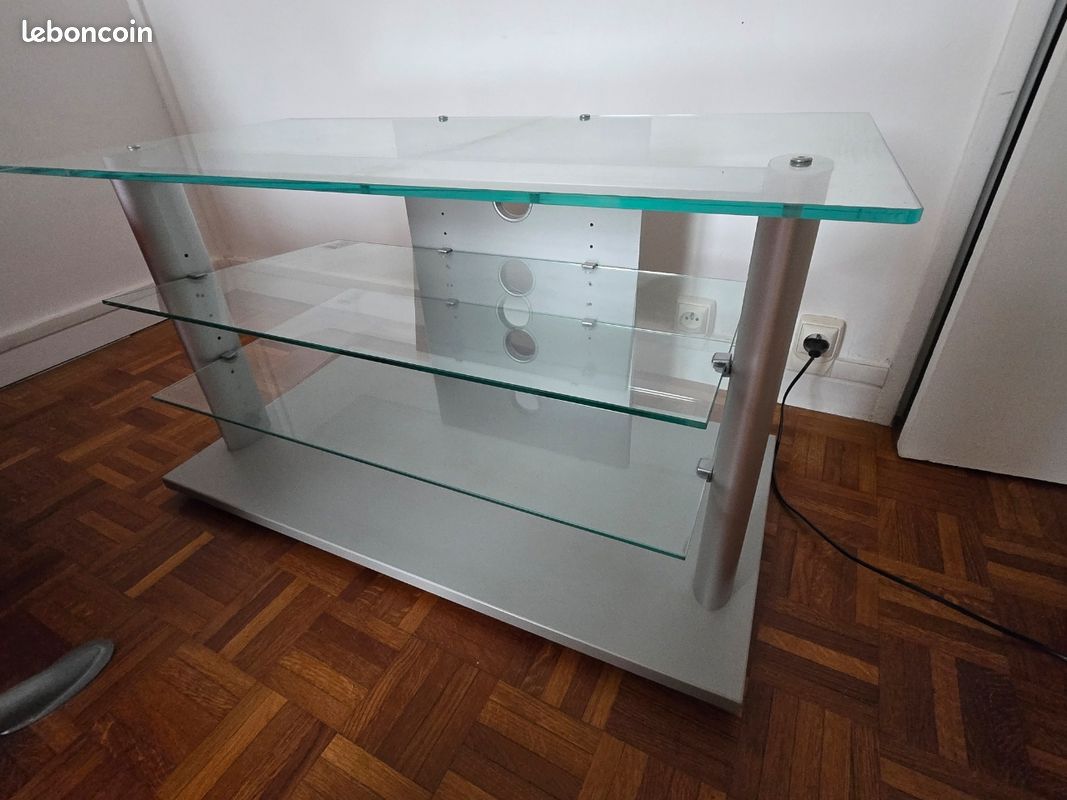 Meuble télévision en verre (image 2)