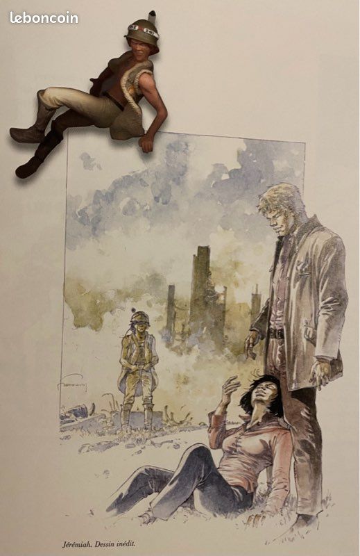 BD : Sur la terre ferme avec Hermann, édition originale cartonnée 2002, petit à petit (image 4)