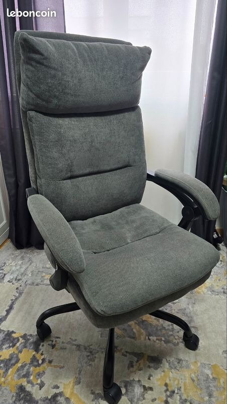 Fauteuil de bureau / chaise gaming ergonomique – très bon état (image 2)