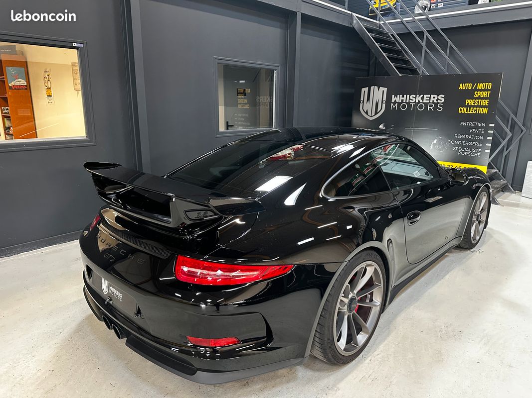 PORSCHE 911 ( 991.1 ) GT3 3.8 475ch PDK7 / LIFT / CARBONE / PDLS+ / PSE / CHRONO / GARANTIE PORSCHE APPROVED 24Mois (image 3)