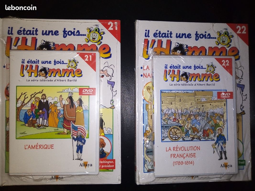 DVD + livres neufs "il était une fois l'homme" (image 1)