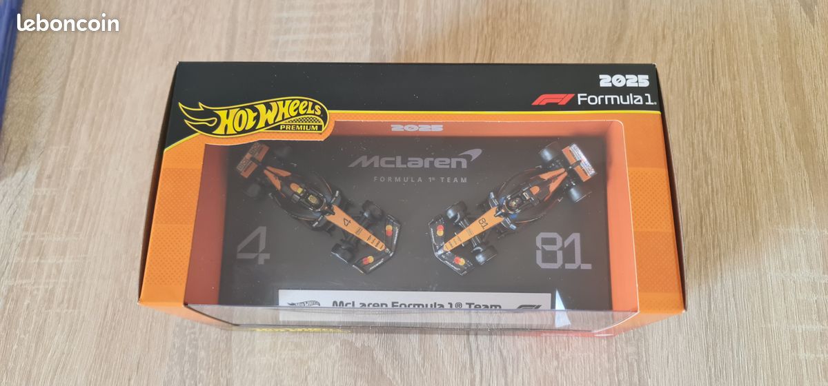 Hotwheels premium Formula 1 Mclaren team neuf voiture (image 6)