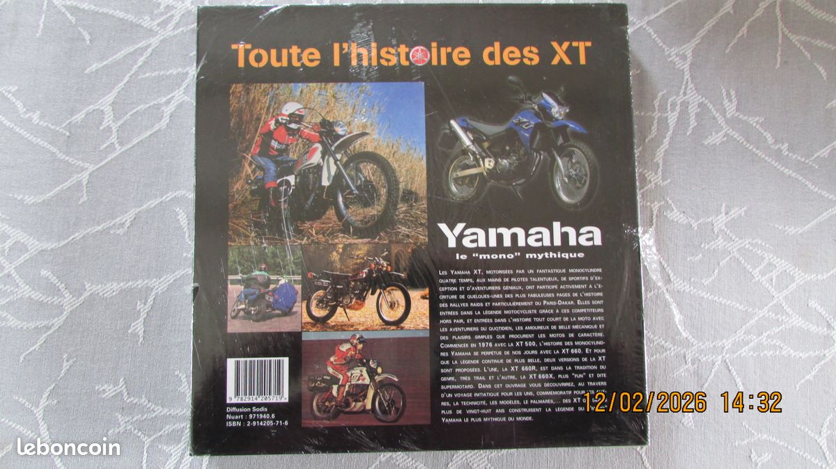 Moto YAMAHA histoire des XT (image 2)