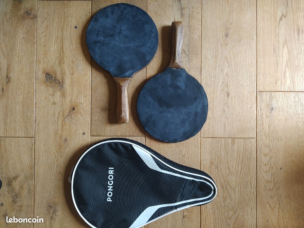 Lot de 2 raquettes de ping pong - Sport & Plein air