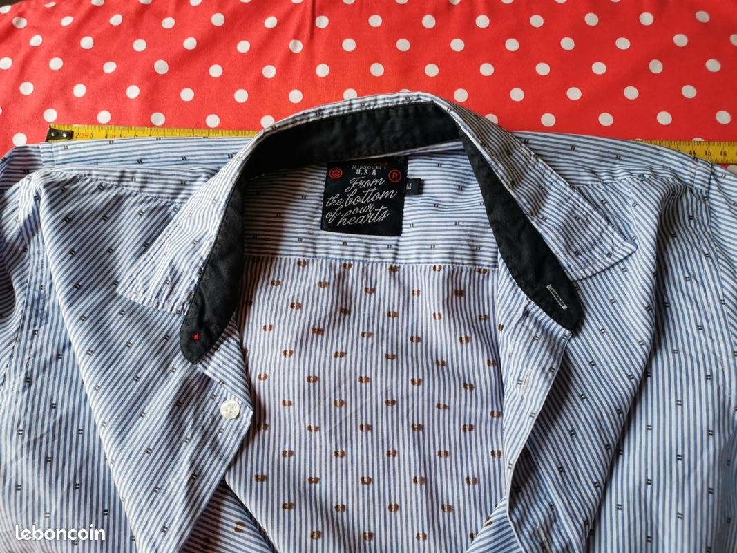 Freeman T. Porter Chemise - bleu