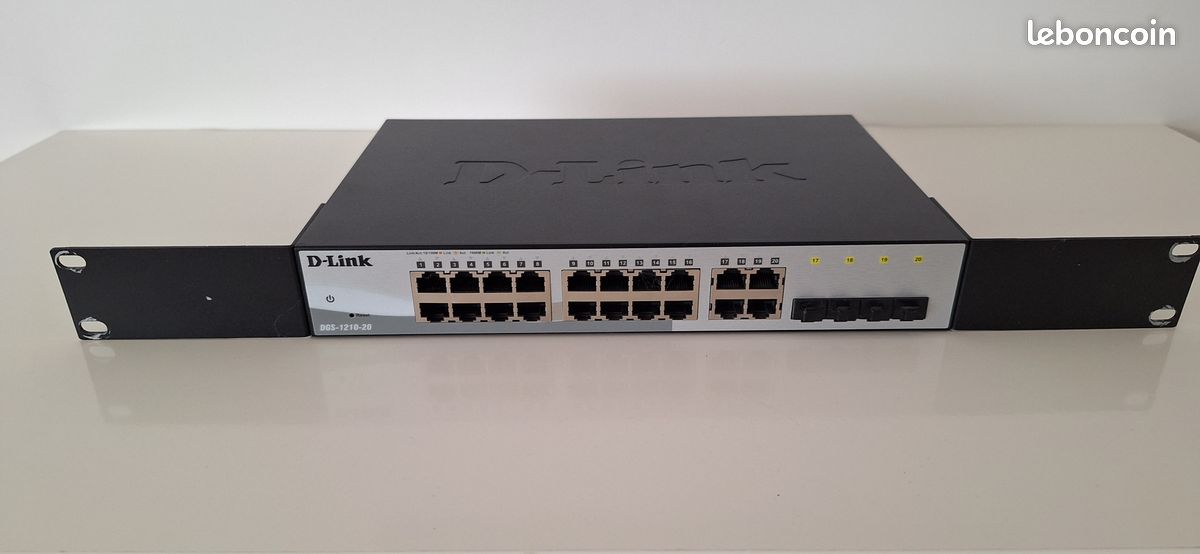 Switch D-LINK DGS-1210-20 20 ports - Accessoires informatique