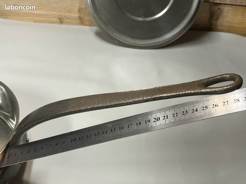 Sauteuse Baumalu cuivre massif Ø 28 cm (image 6)