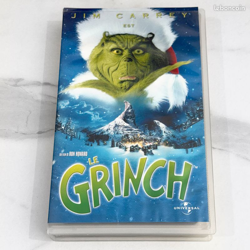 VHS 2001 Jim Carrey est le GRINCH de Ron Howard (image 1)