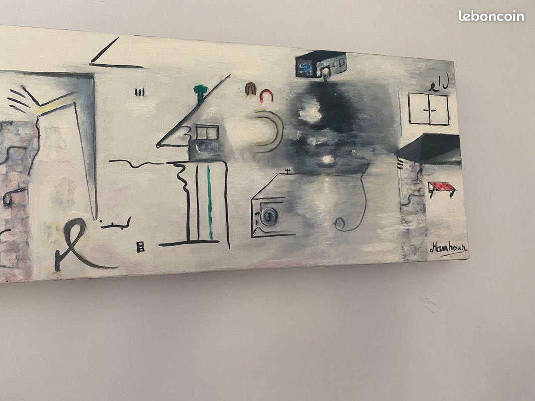 Toile Tableau 12 mois de construction (image 3)