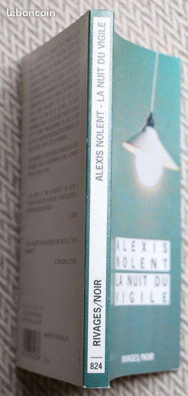 "la nuit du vigile" de Alexis Nolent N° 824 Rivages /Noir (image 2)