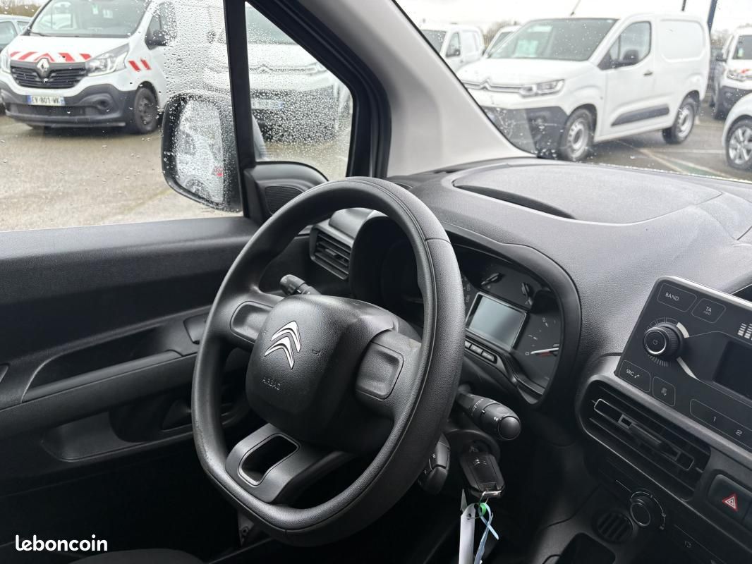 Citroën Berlingo M 650KG 1.5 BHDI 75CV BVM5 CLUB - TVA RECUPERABLE 9160 HT (image 10)
