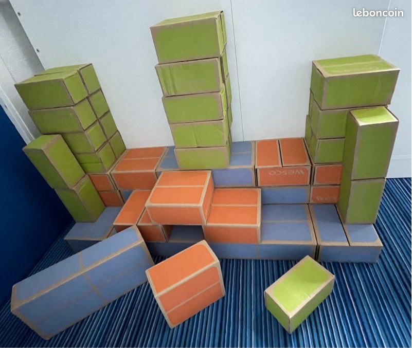 Briques en carton pour enfants (image 1)