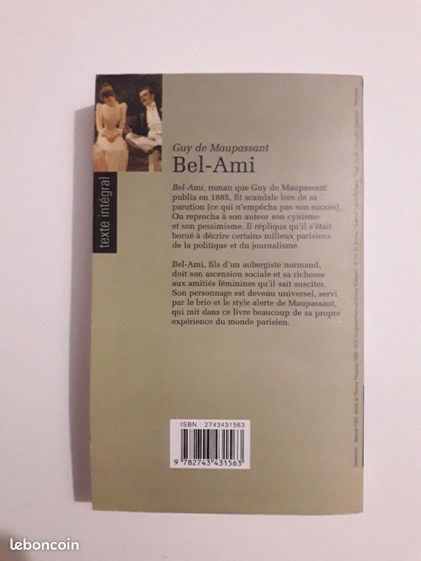 Livre - GUY DE MAUPASSANT - Bel-Ami (image 2)