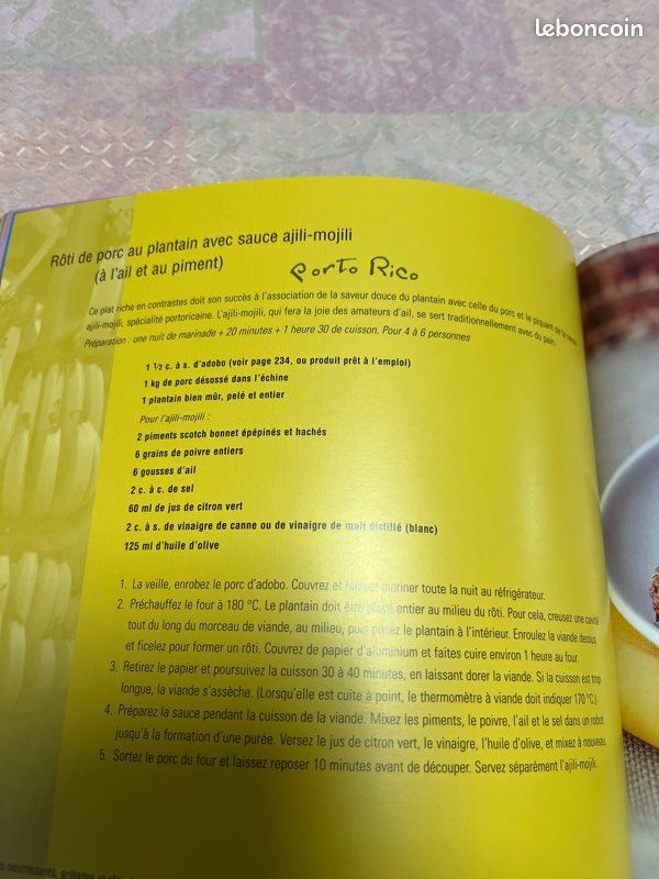 Livre de cuisine /La route des Caraïbes (image 10)