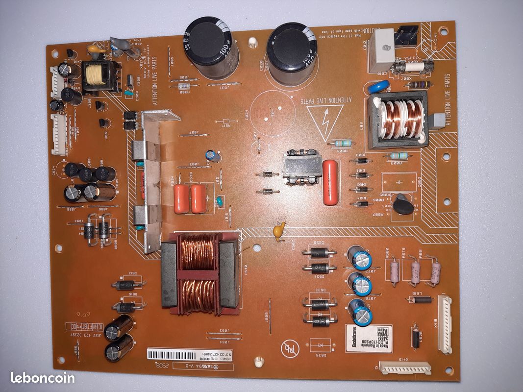 CARTE D'ALIMENTATION 272217100723 V30000 pour Télé