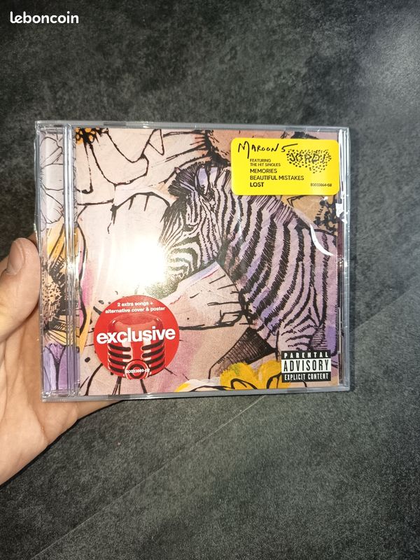 CD Maroon 5 Jordi Neuf
Neuf, avec son emballage (image 1)
