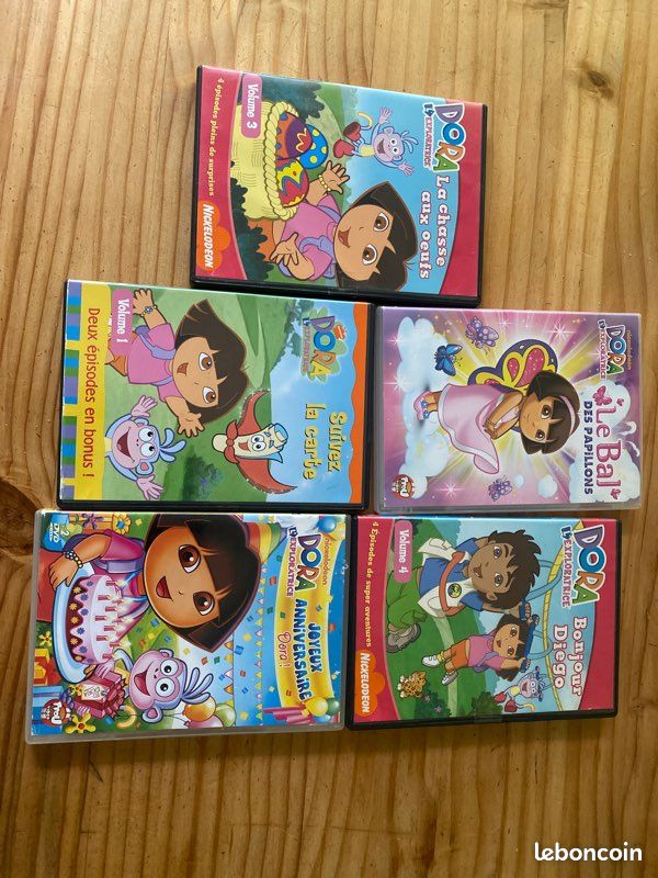 Lot dvd dora l’exploratrice (image 1)