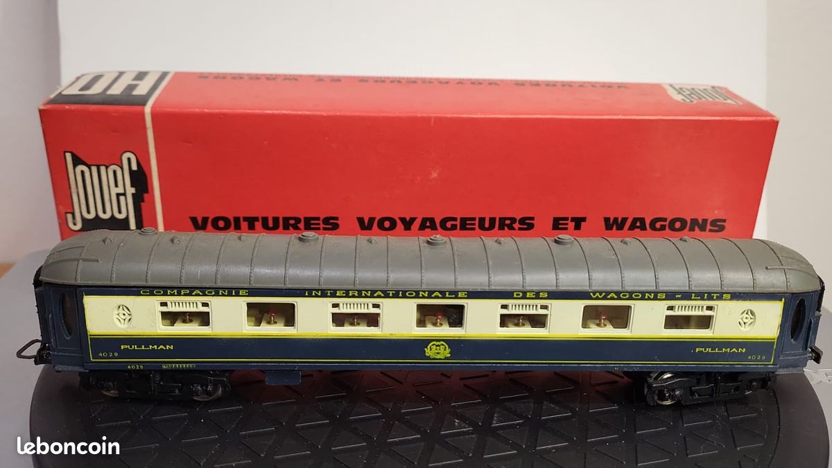 Voiture Salon Pullman échelle O - Tôle - Longueur 32 Cm - Années 50 - Bon état